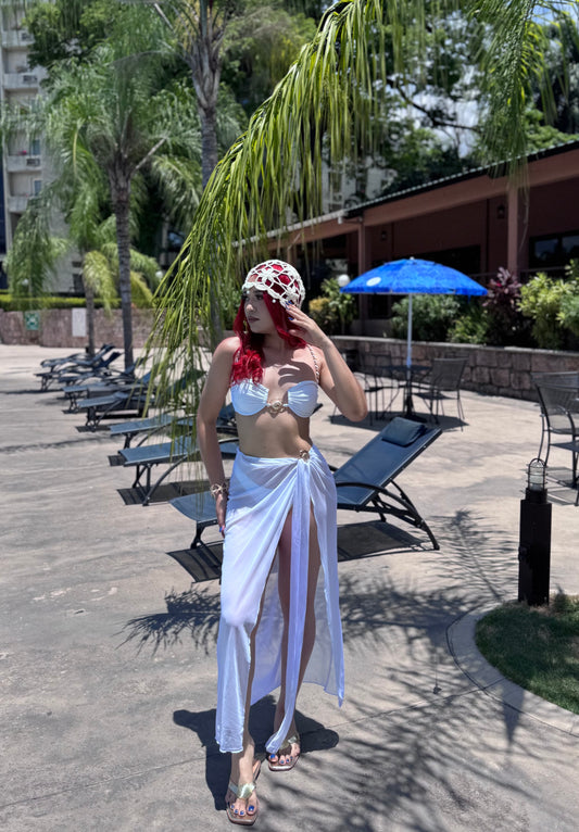 TRAJE DE BAÑO TRES PIEZAS
