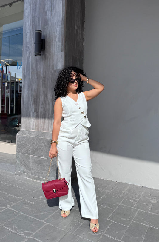 SET CASUAL BOTON DORADO