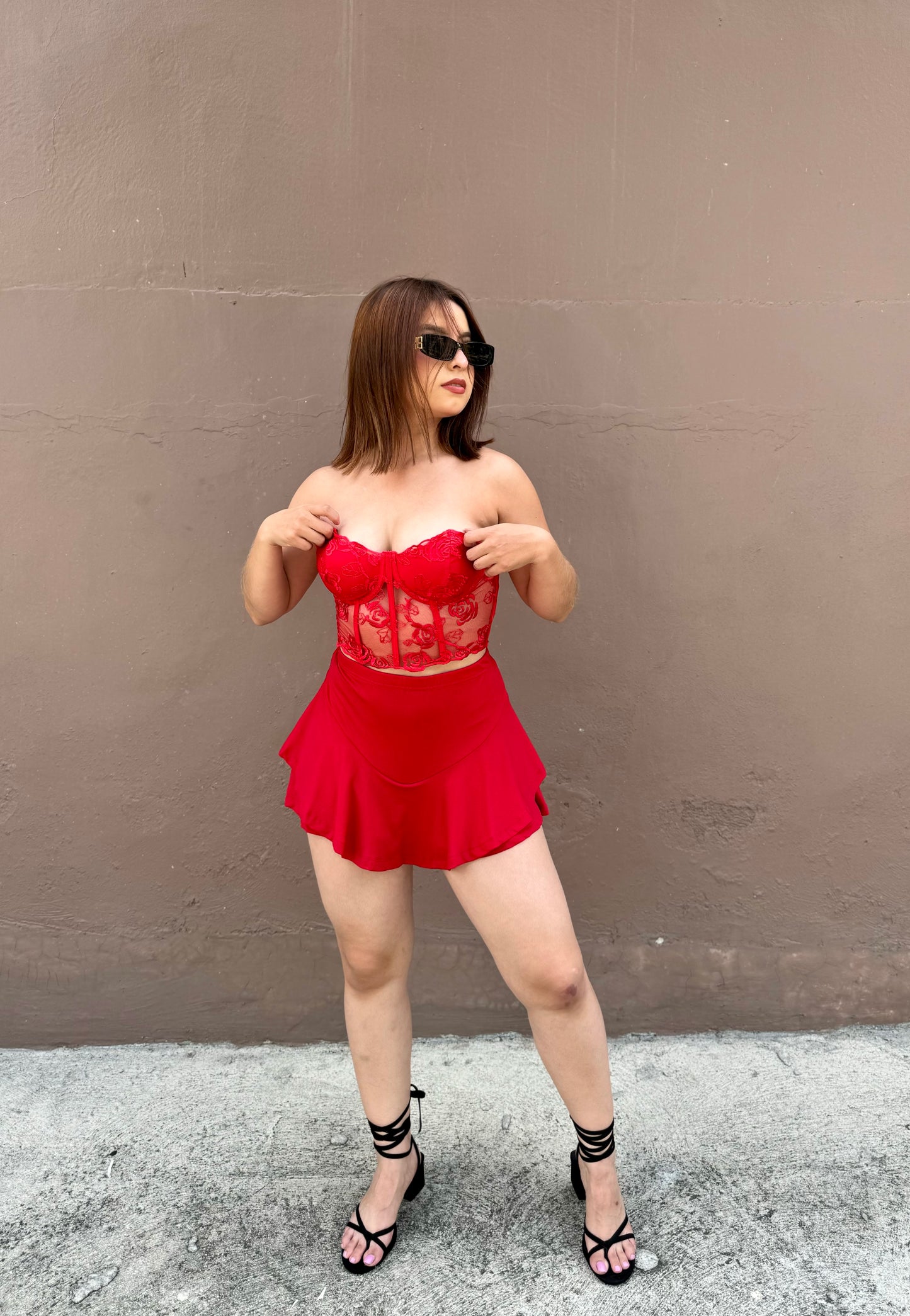 FALDA SHORT VUELO