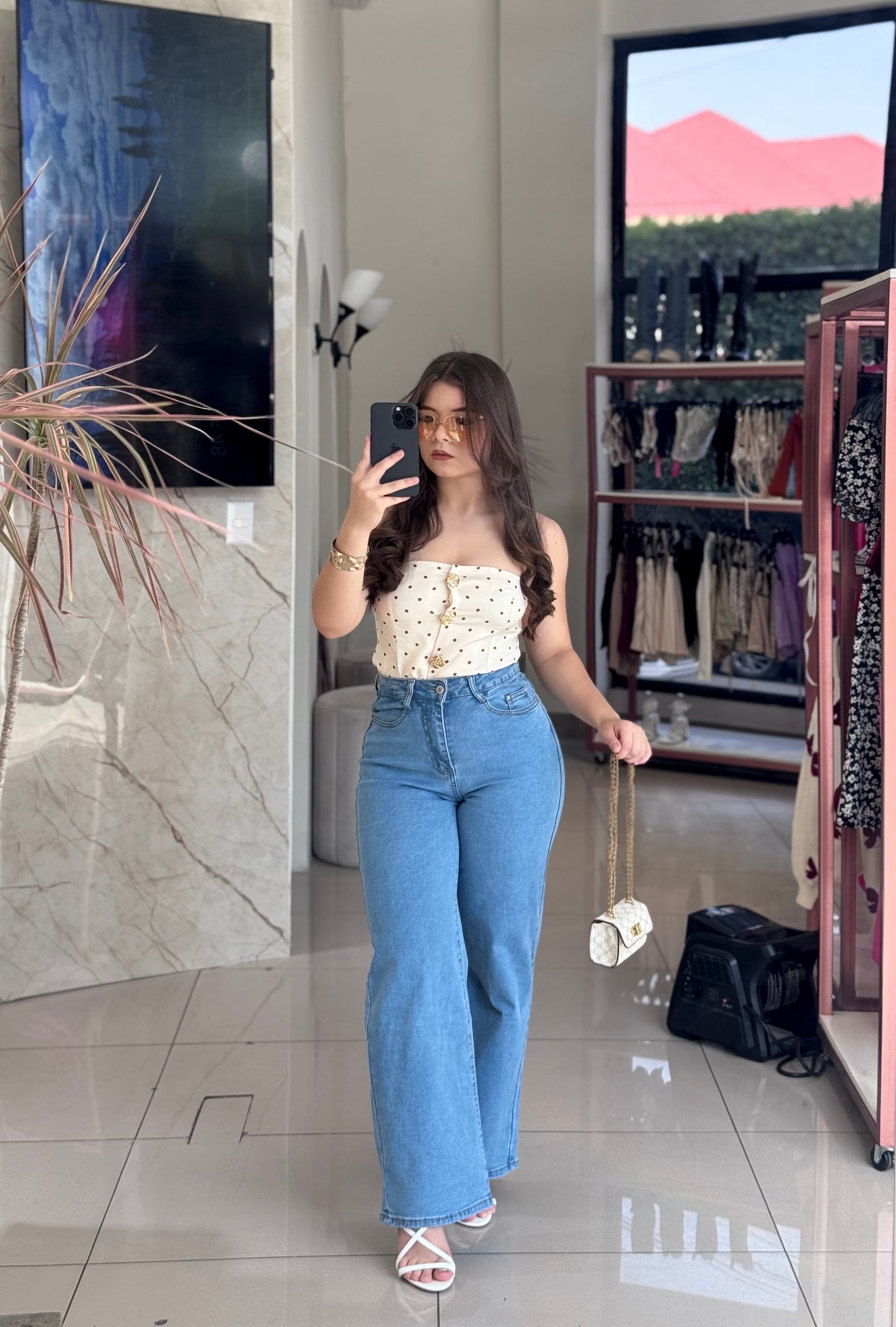 MOM JEANS PIERNA RECTA