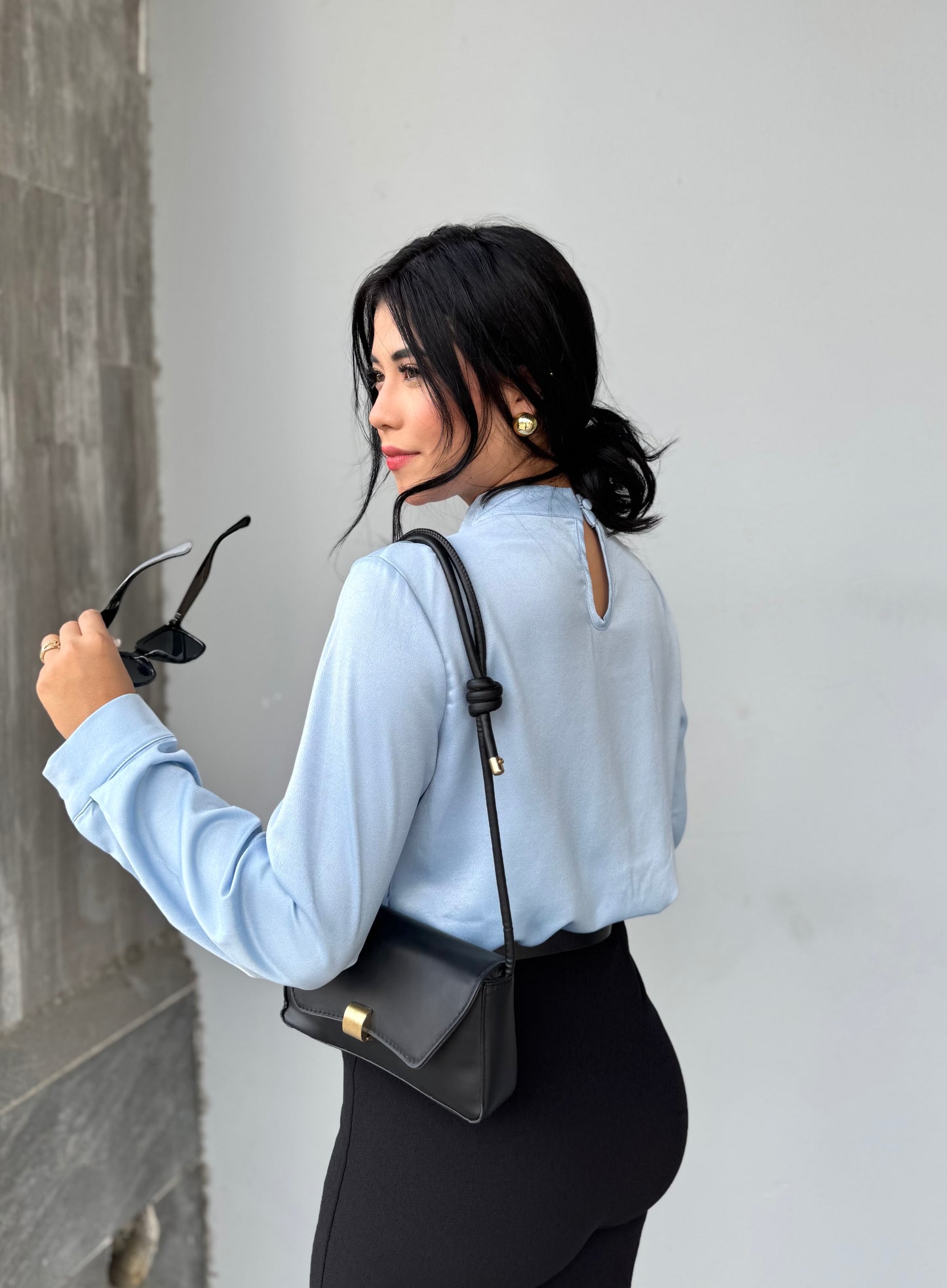 BLUSA CUELLO DE GALA