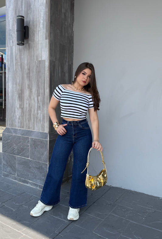 JEANS WIDE LEG PETITE