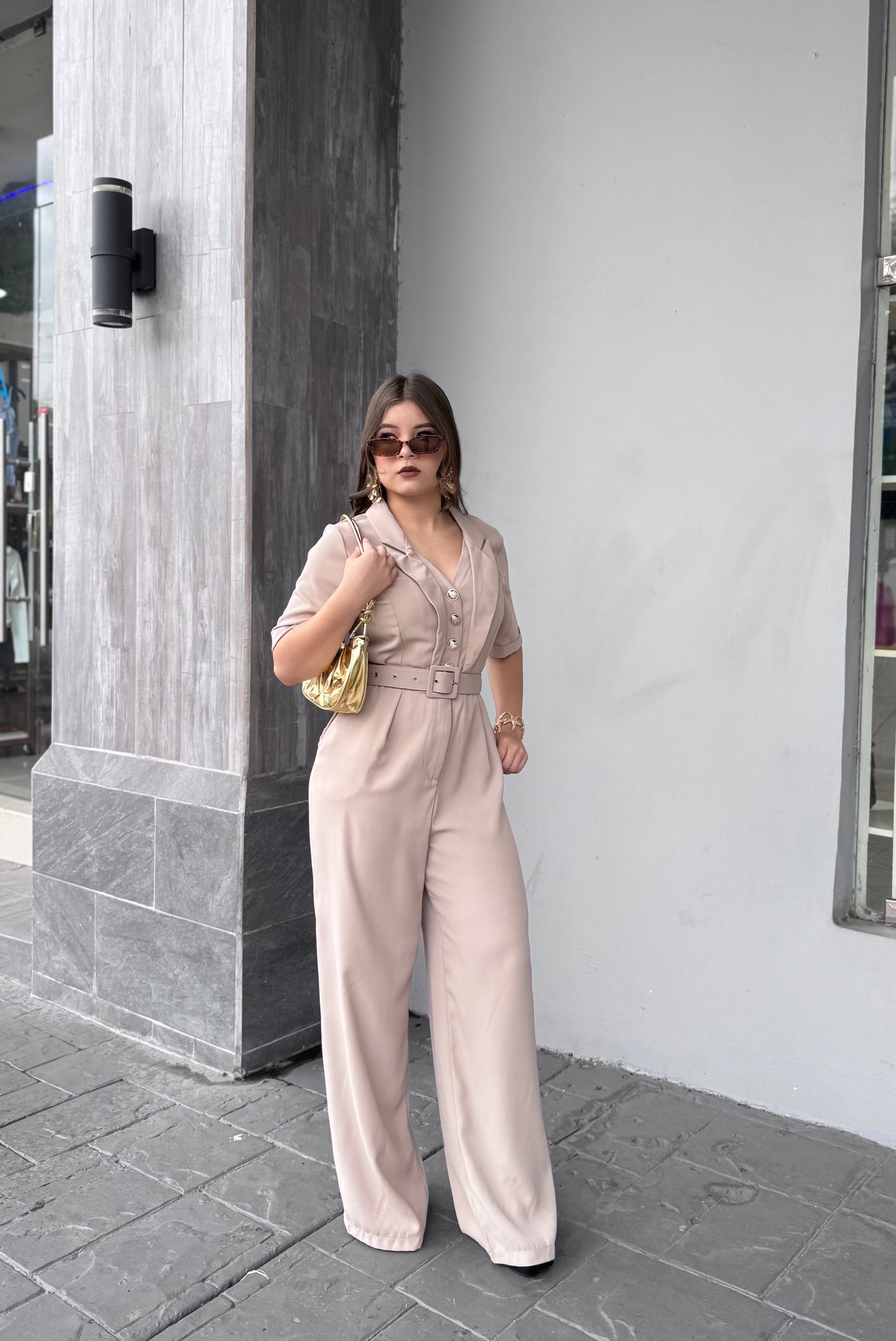 JUMPSUIT CASUAL C CINTURÓN