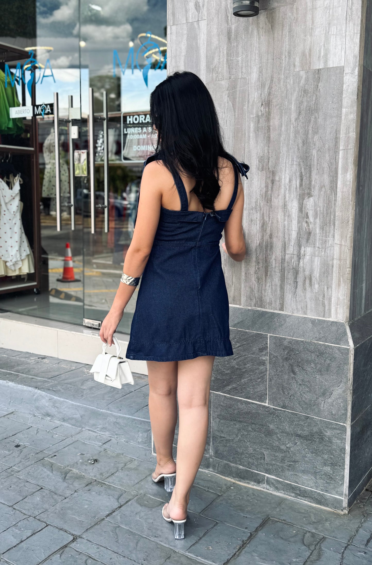 DENIM DRESS CHONGO