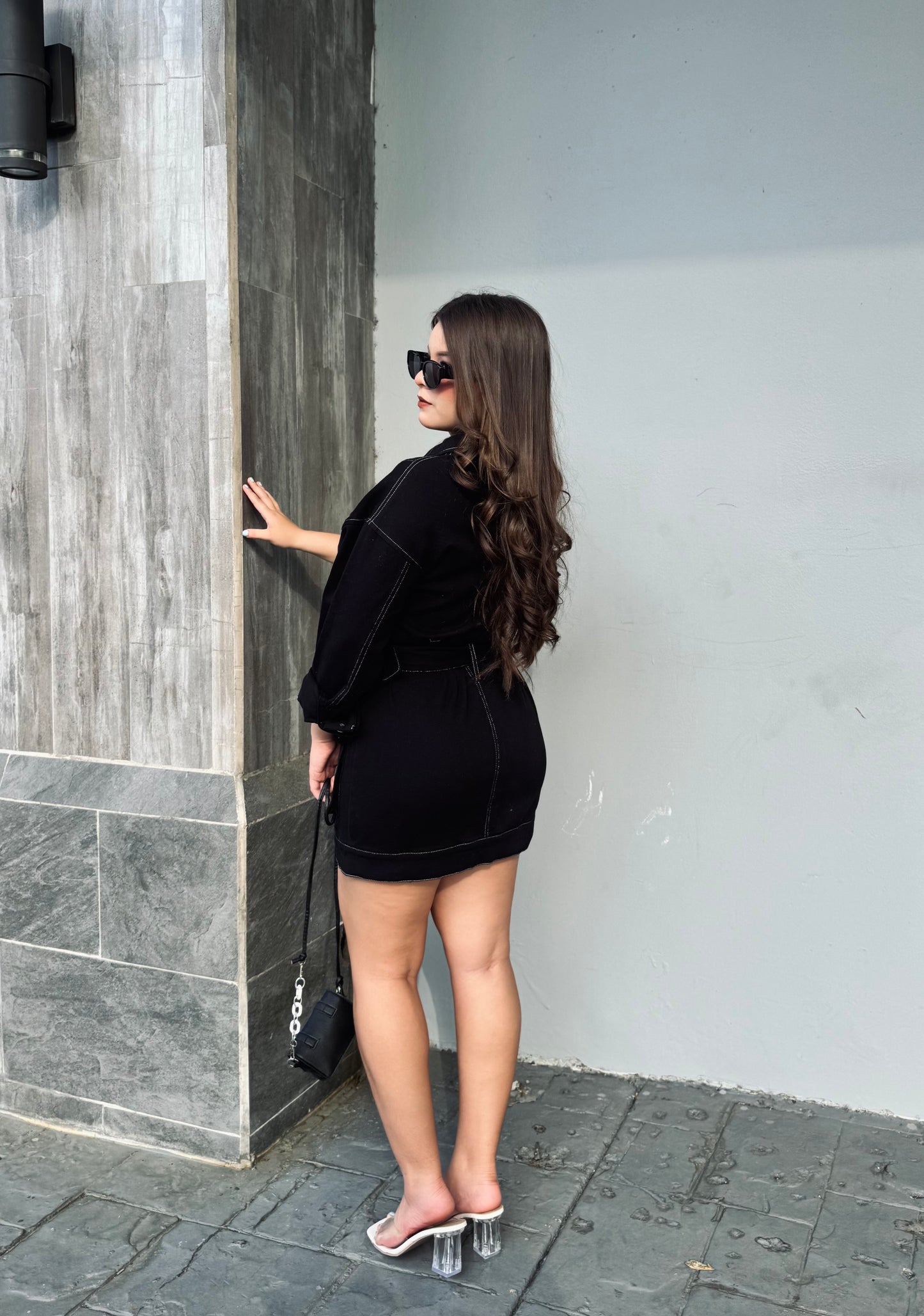 DENIM DRESS CASUAL