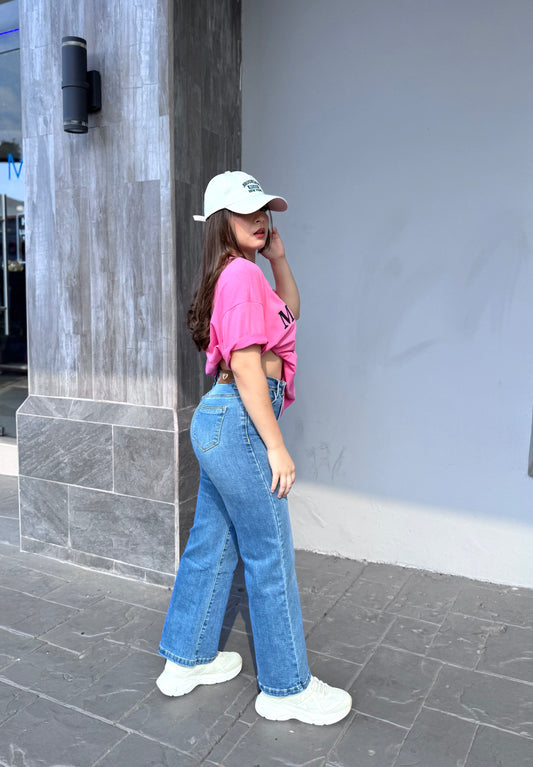 JEANS WIDE LEG PETITE
