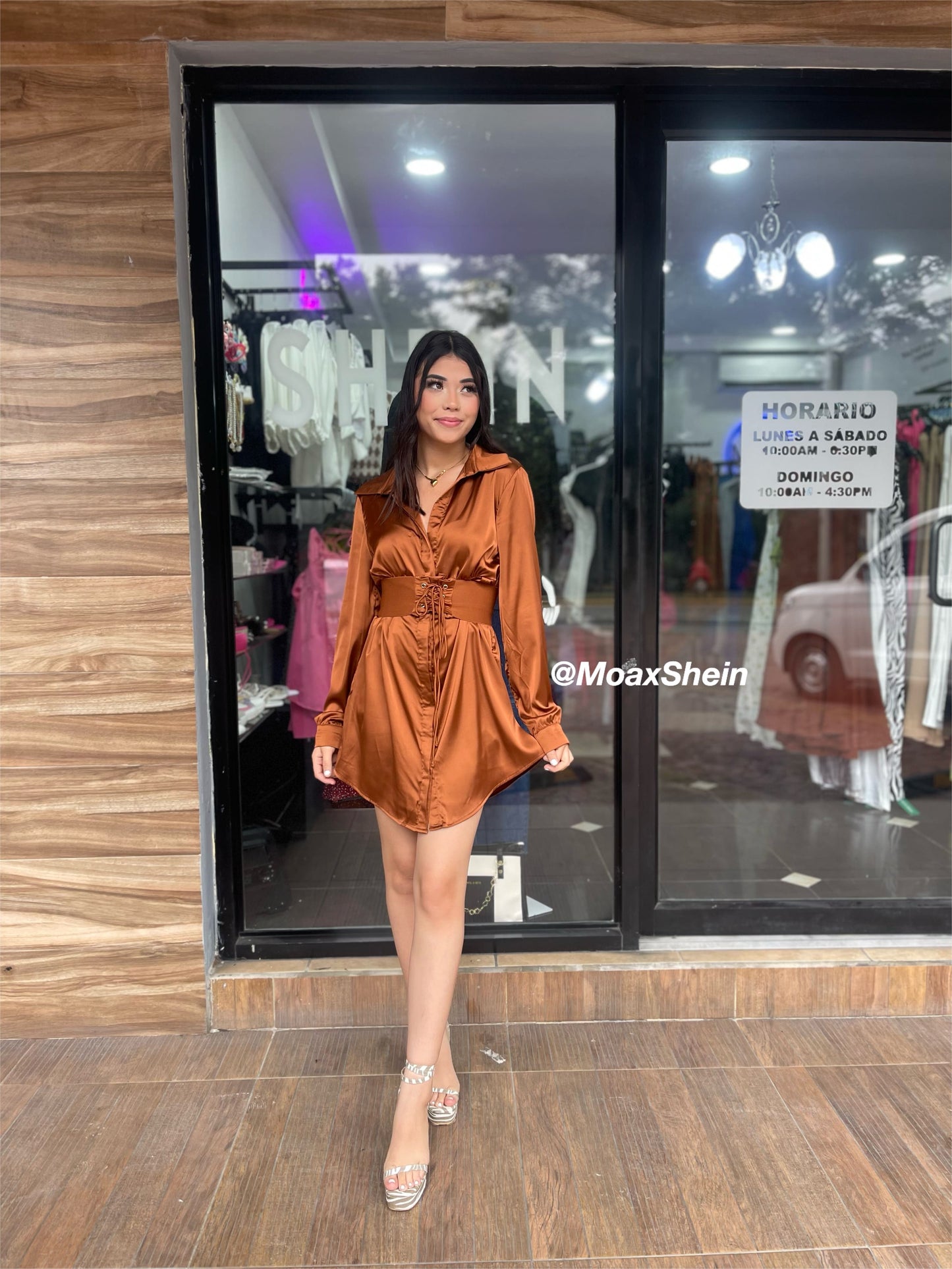 VESTIDO SEDA CORSE