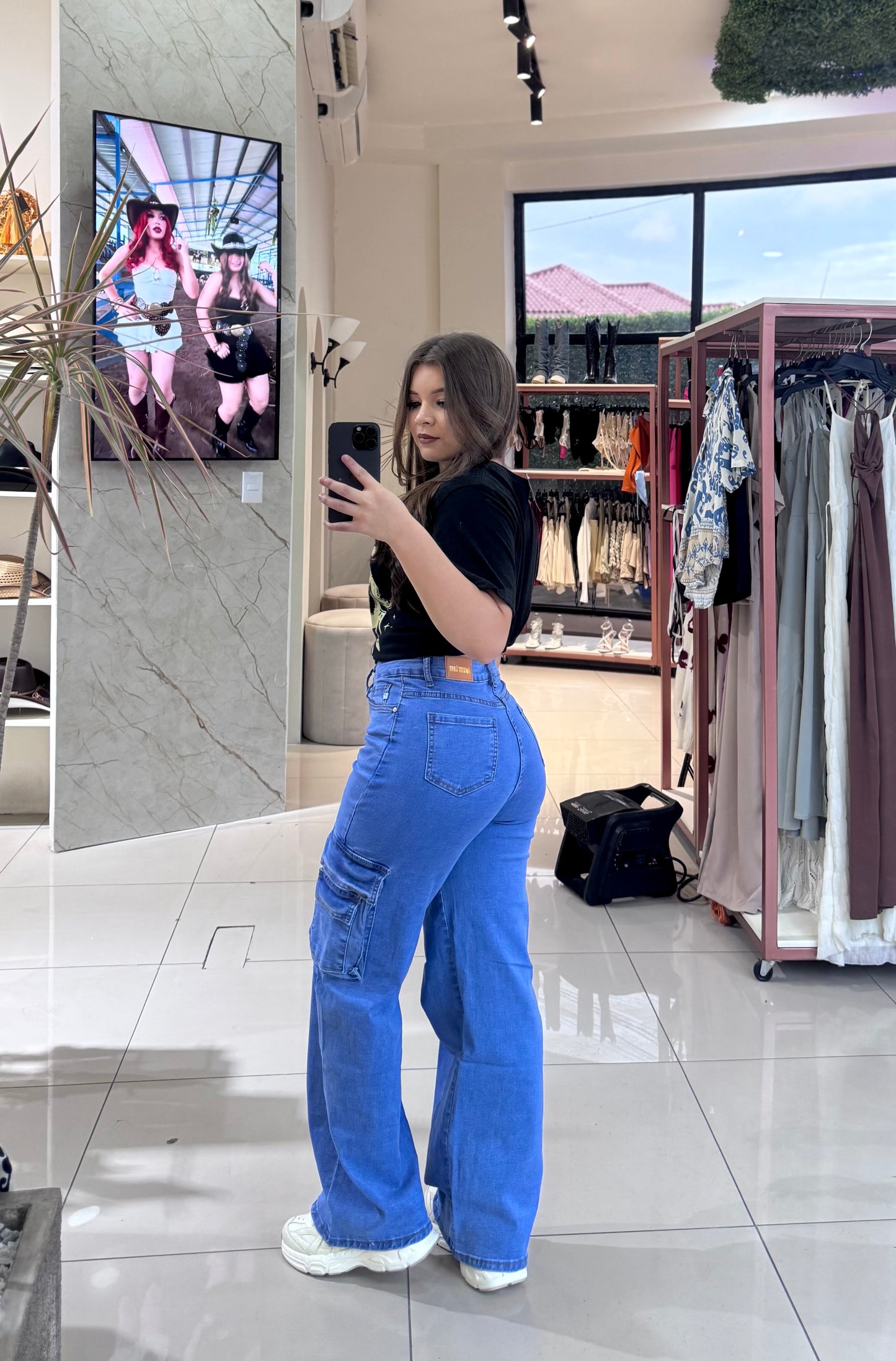 CARGO JEANS MOM