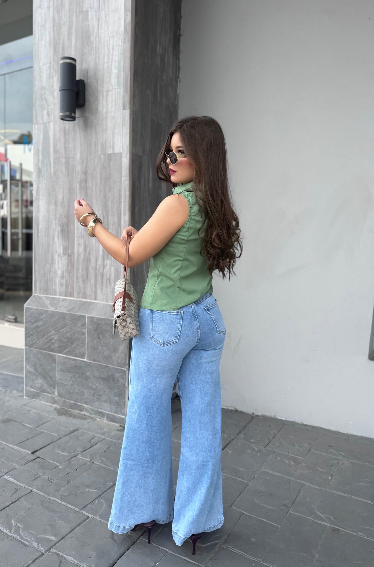 BLUSA BOTÓN CUELLO SM