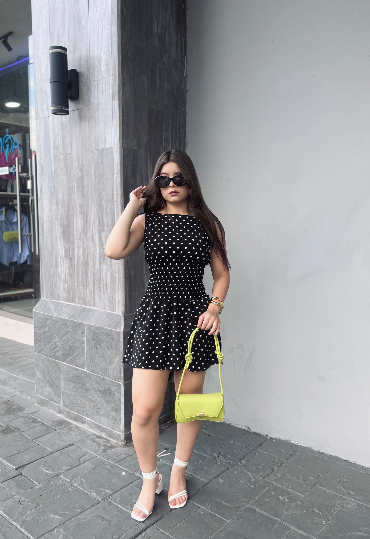 VESTIDO POLKA DOT CHONGO