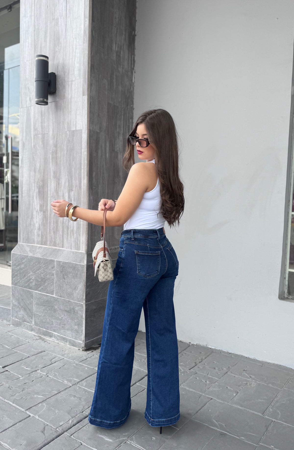 EXTRA PALAZO DENIM 1218A