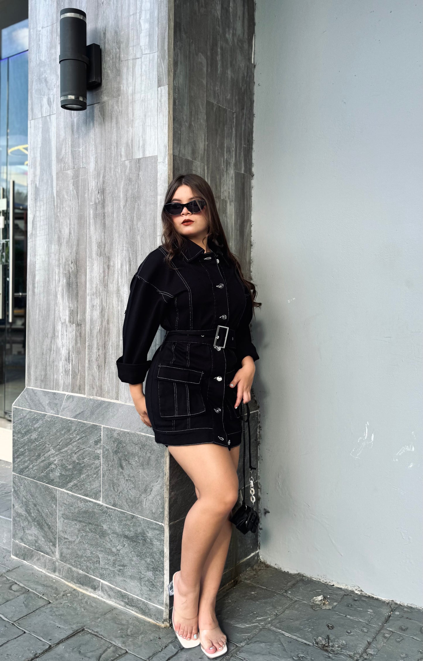 DENIM DRESS CASUAL