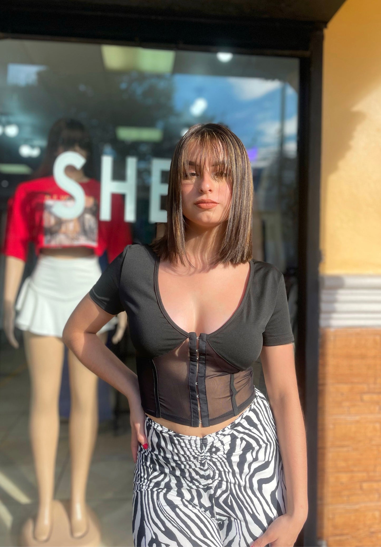 TOP C MANGA TRANSPARENTE