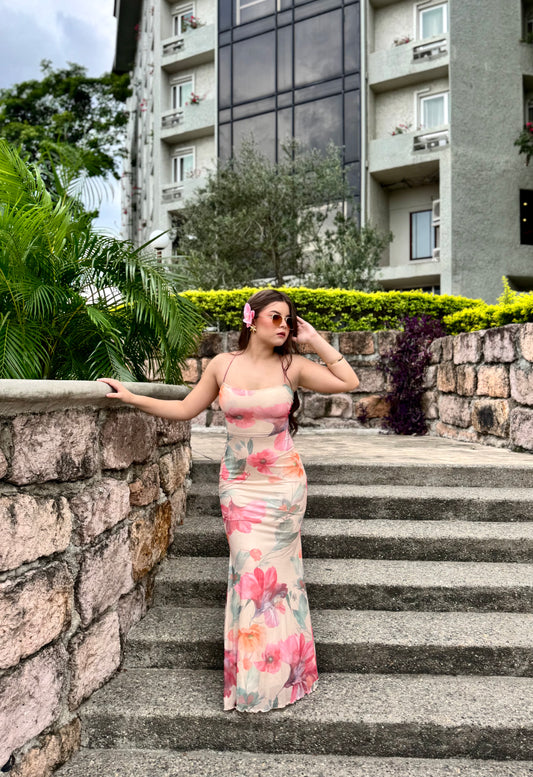 MAXI DRESS AMARRE FLORAL