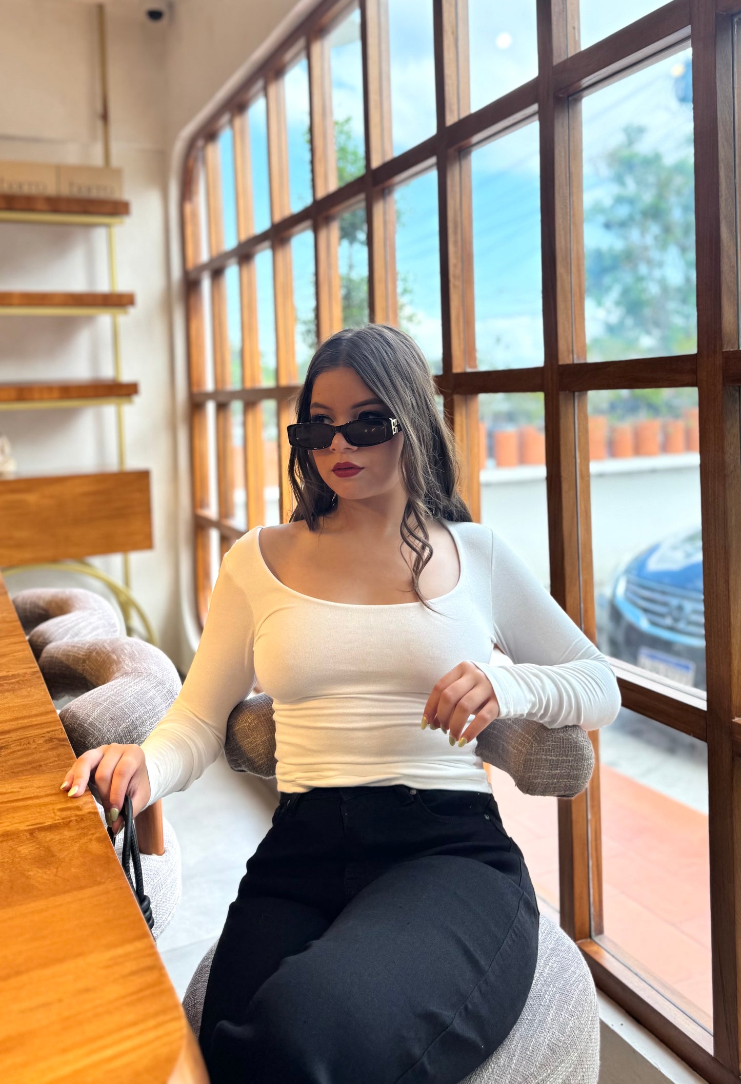 BLUSA MLARGA SUAVE