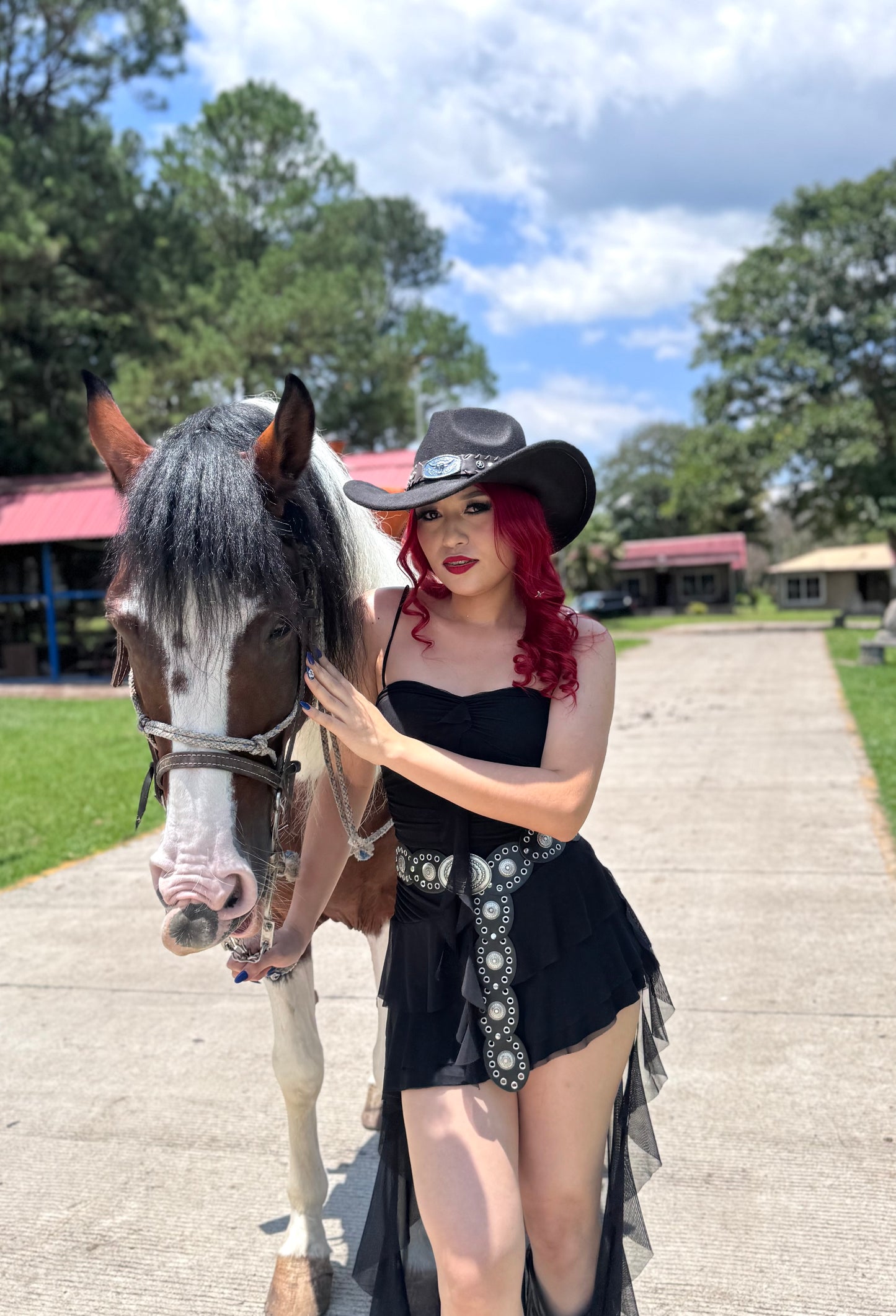 VESTIDO ESTILO VAQUERO