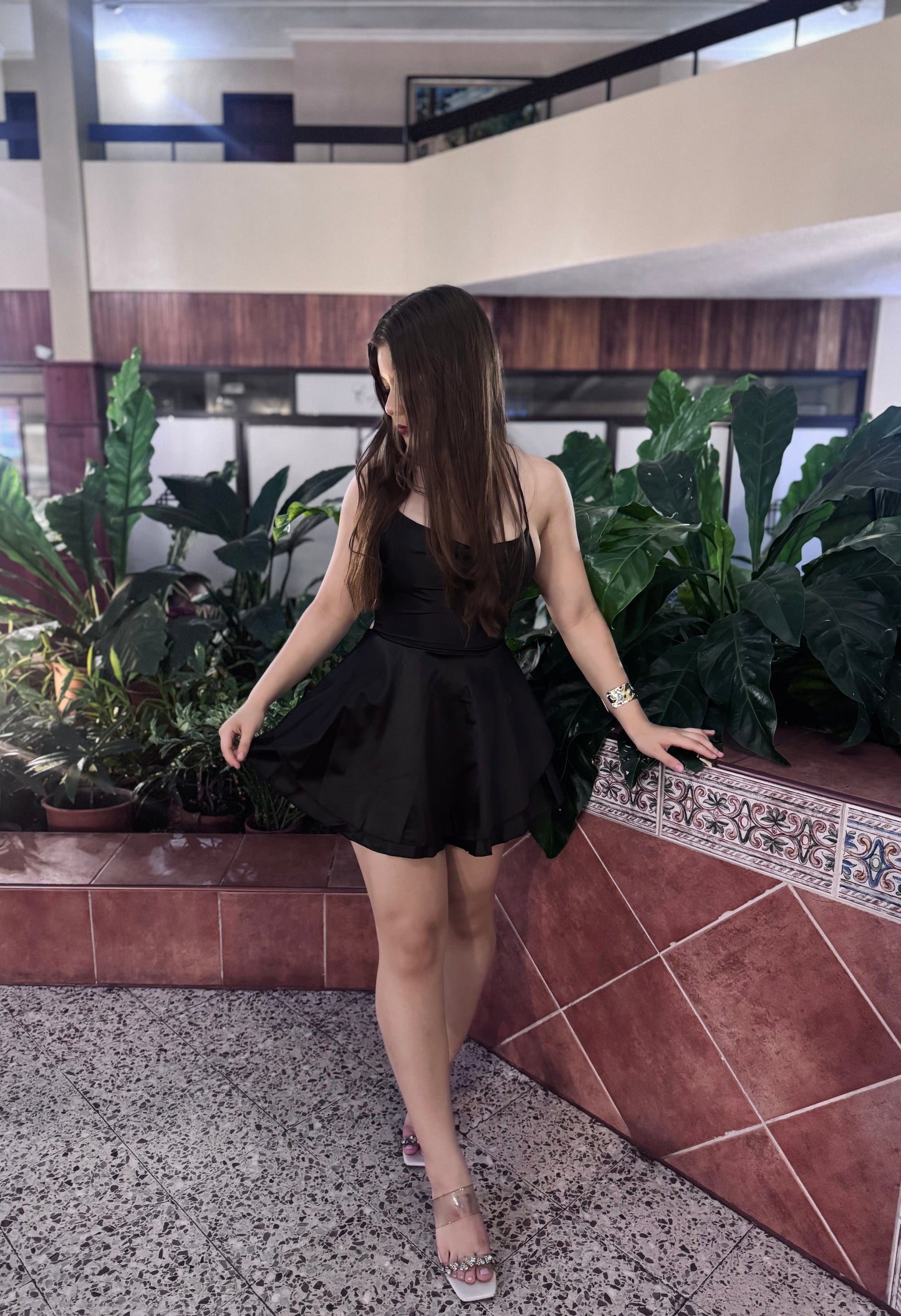 VESTIDO PRINCESA SATIN