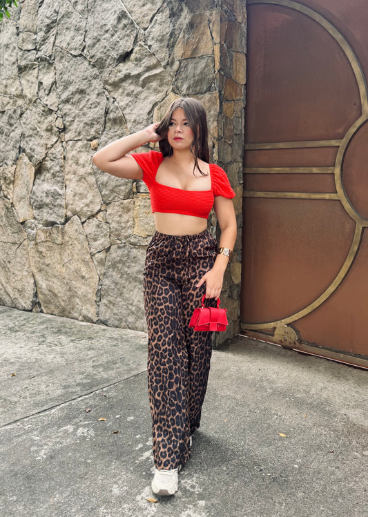 PANTS LEOPARDO