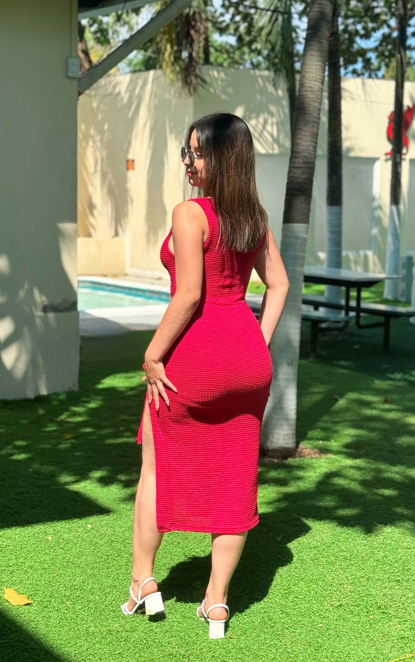VESTIDO FRUNCIDO