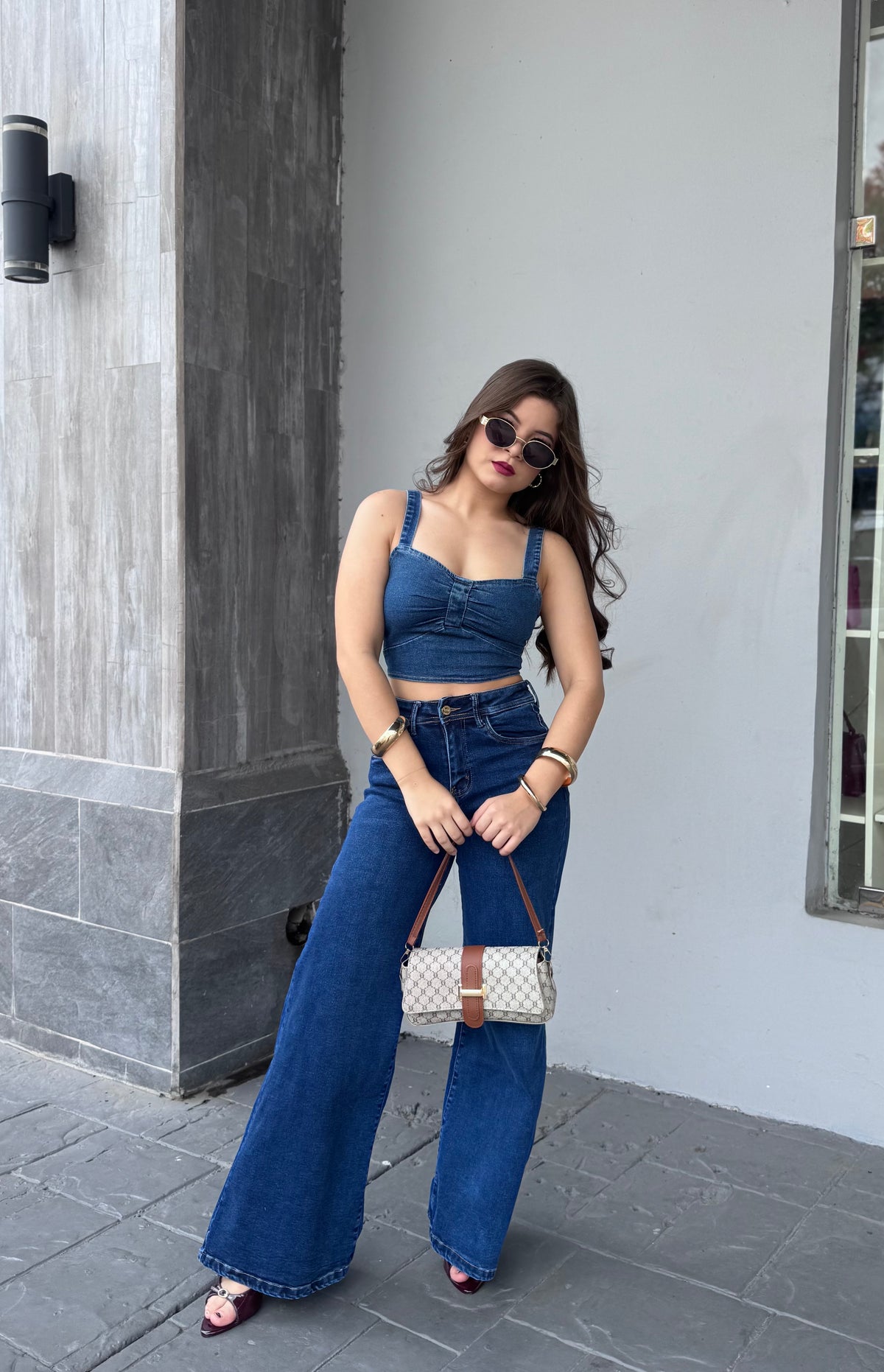 PALAZO DENIM 1219A