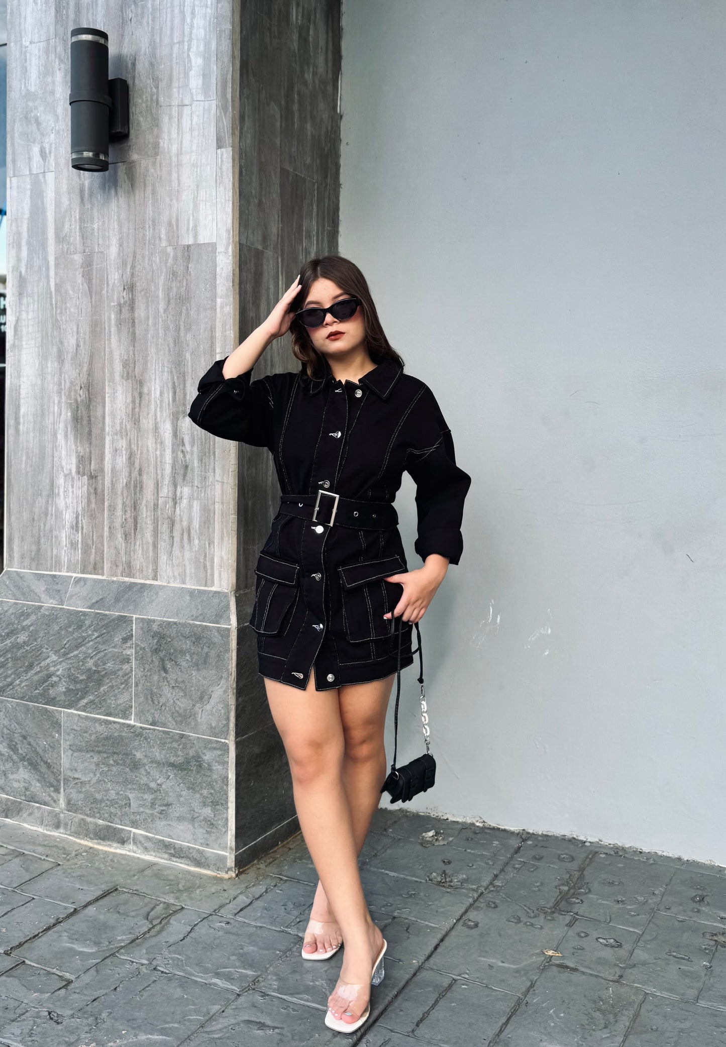 DENIM DRESS CASUAL