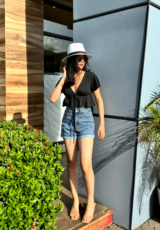 TOP ESTILO MARIPOSA