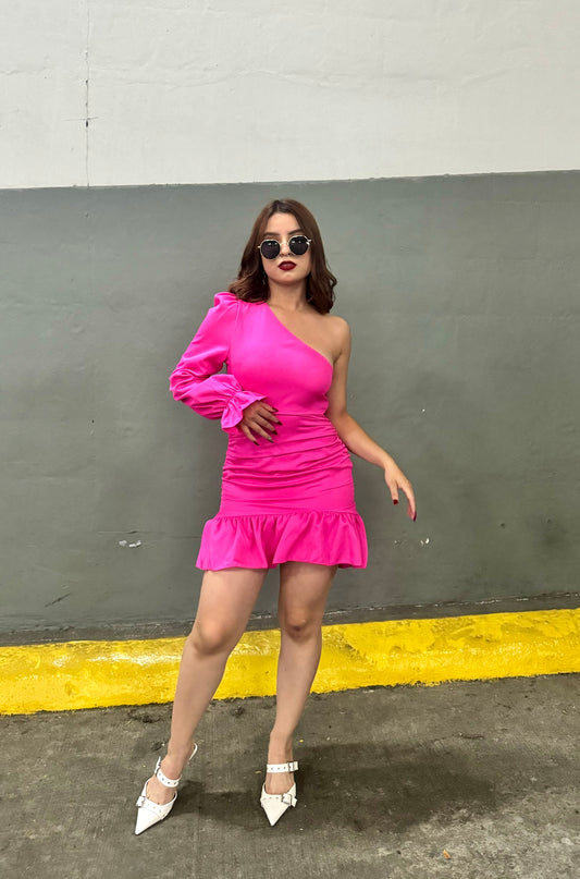 VESTIDO UNA MANGA