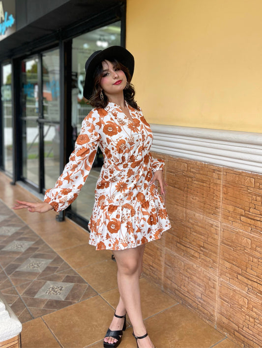 VESTIDO VUELO SIN CINTURON