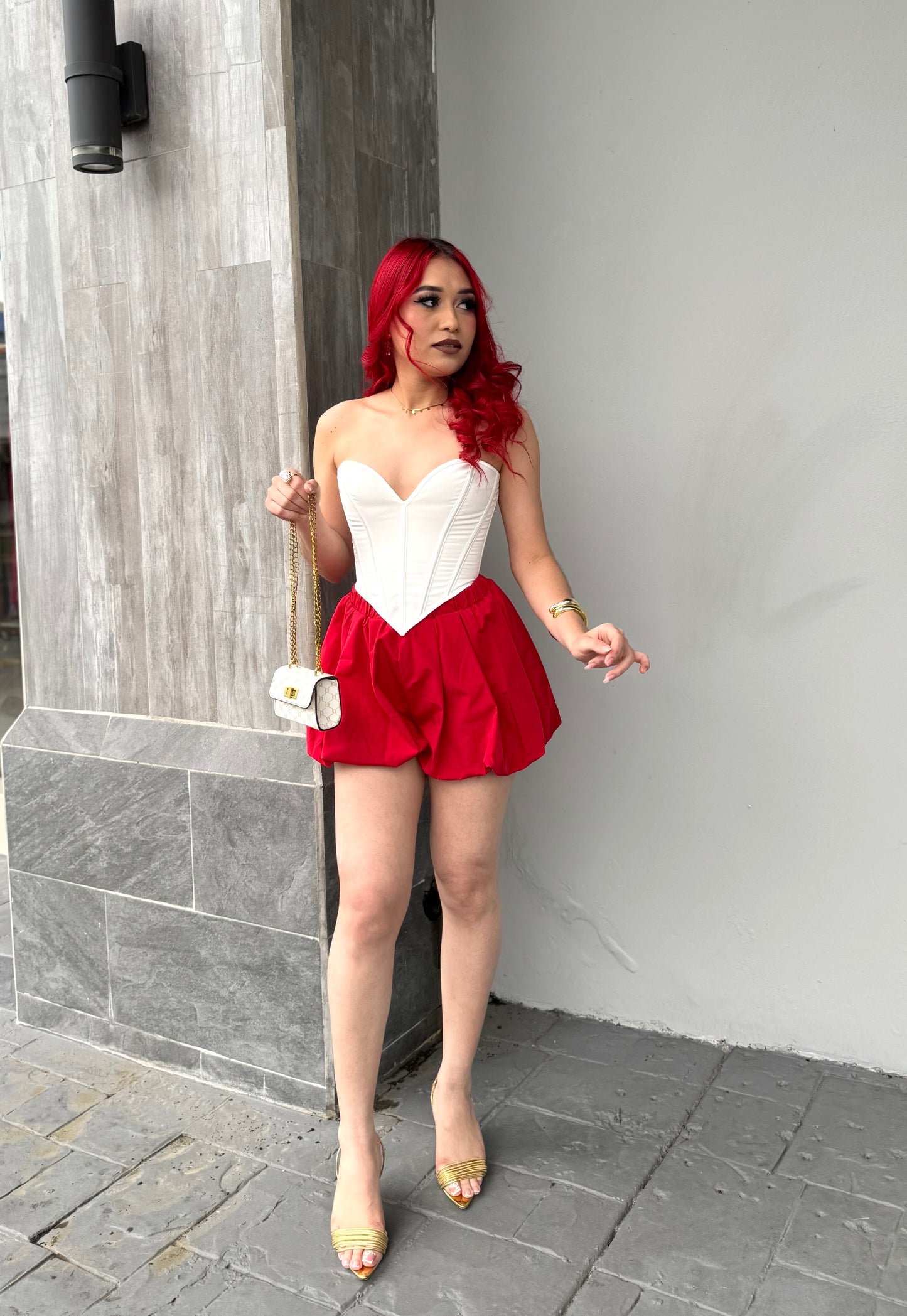 FALDA SHORT GLOBO