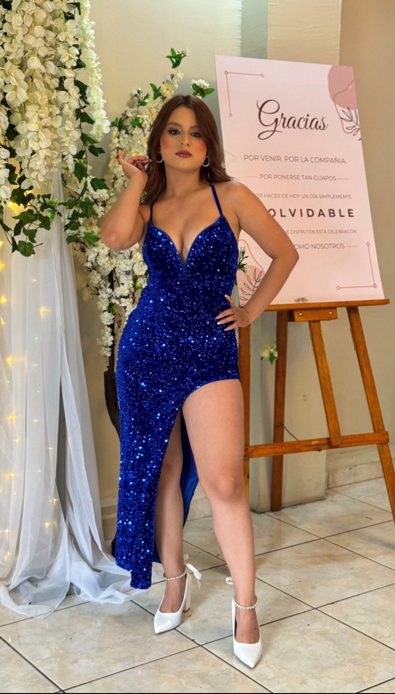 VESTIDO GALA BRILLANTE