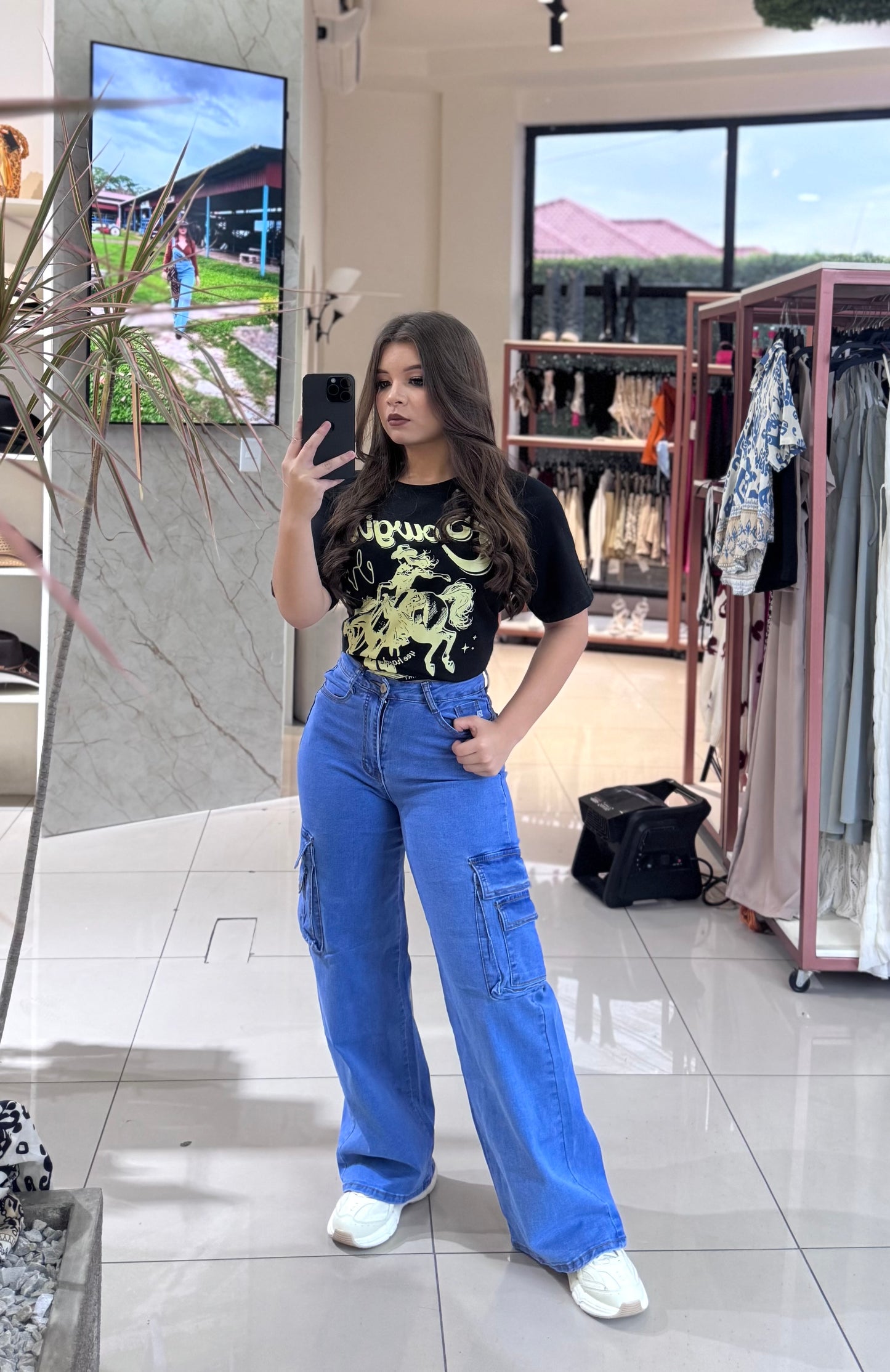 CARGO JEANS MOM