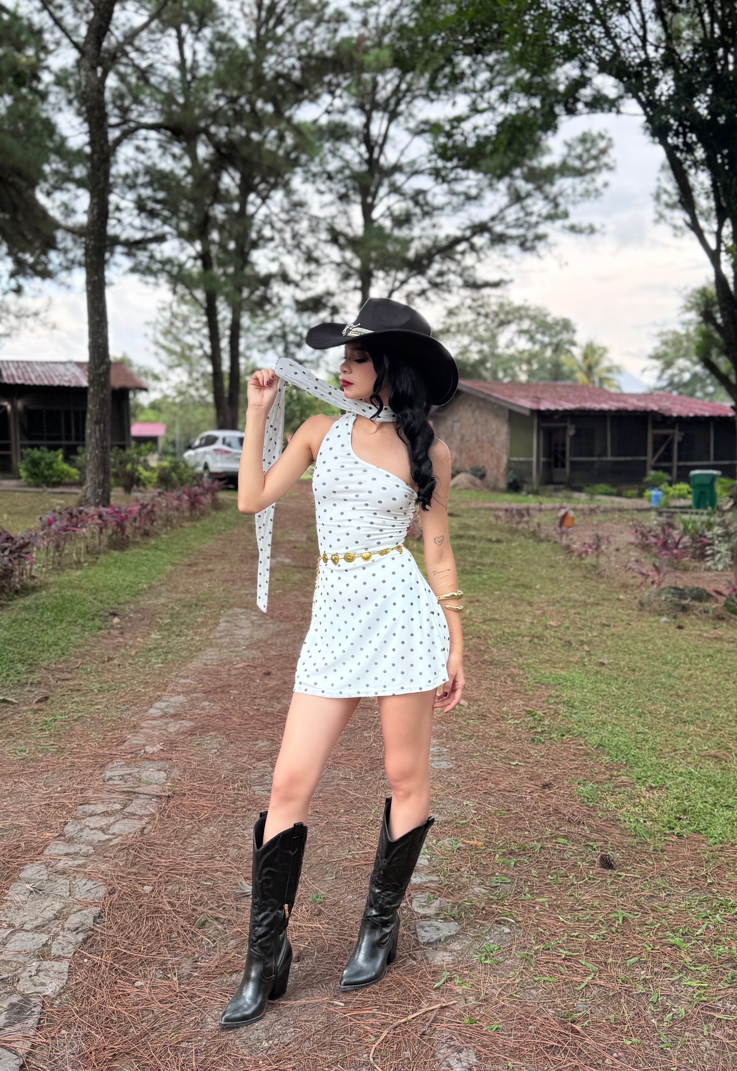POLKA DOTS DRESS CORSE