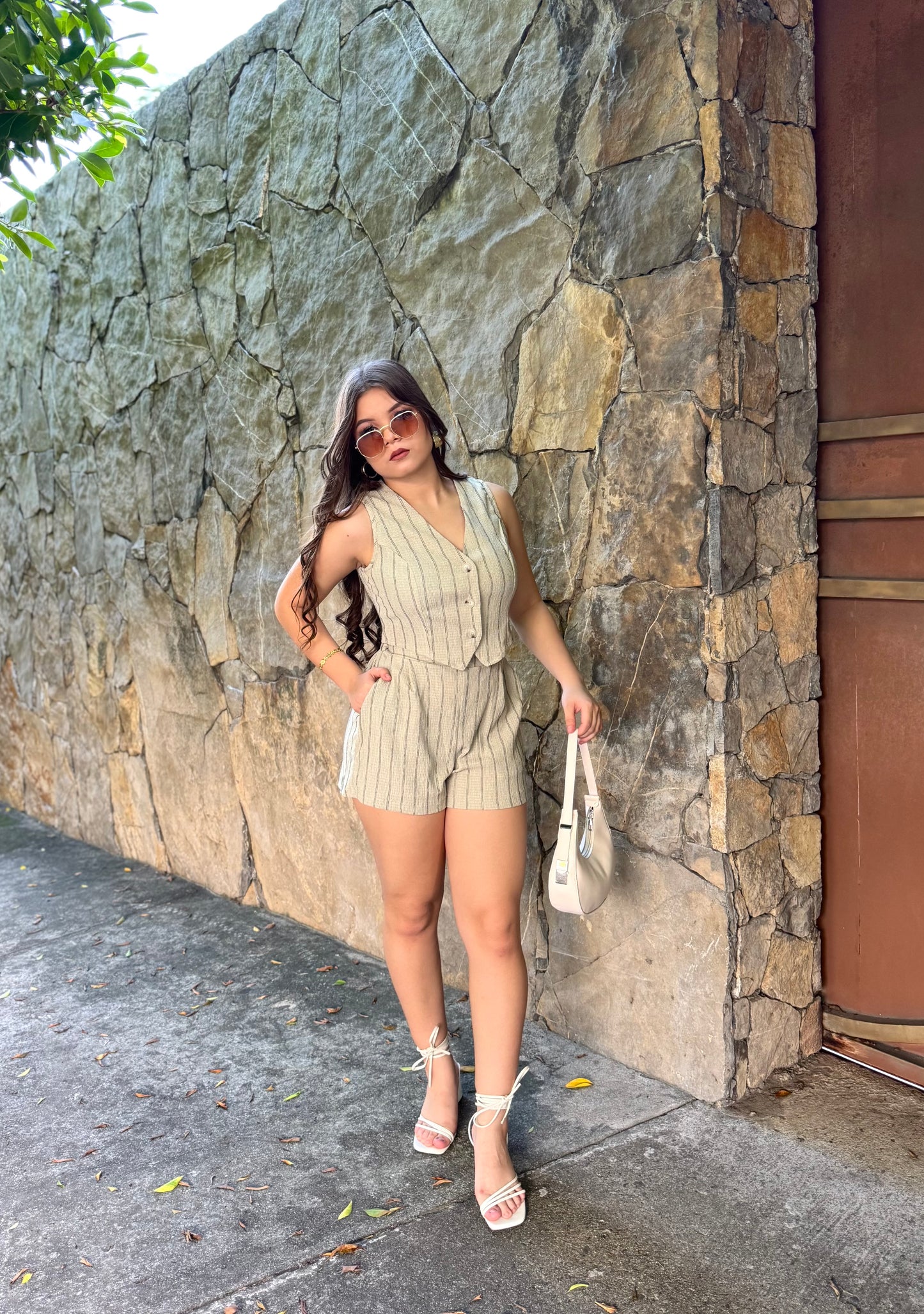 CONJUNTO CHALECO CASUAL