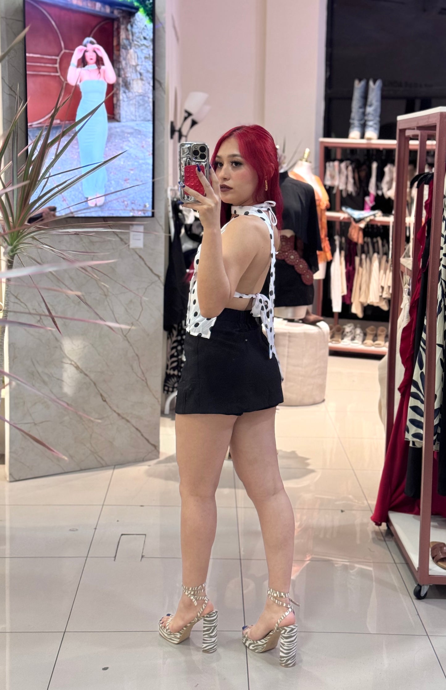 POLKA TOP AMARRE