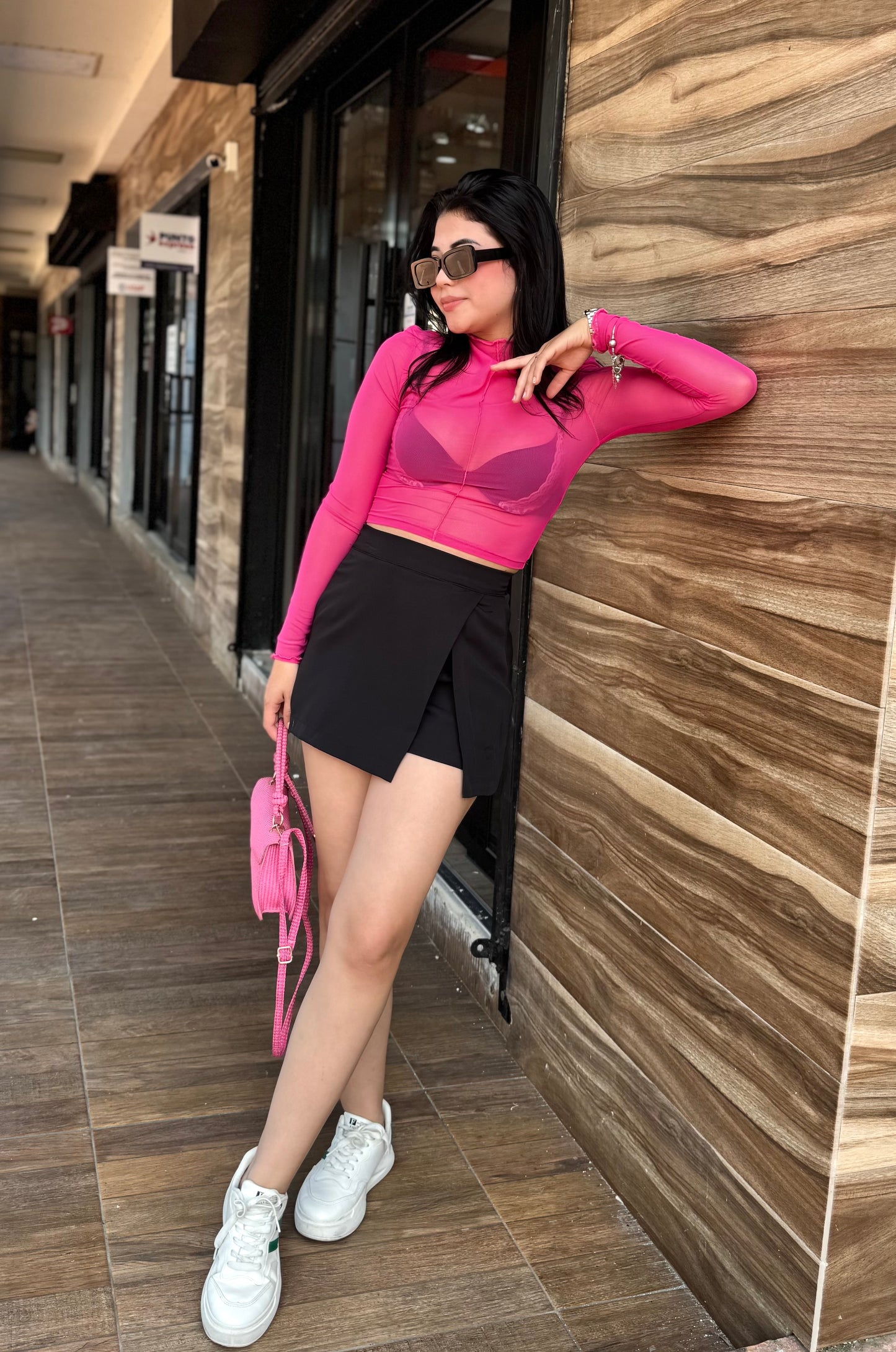 TOP MALLA TRANSPARENTE