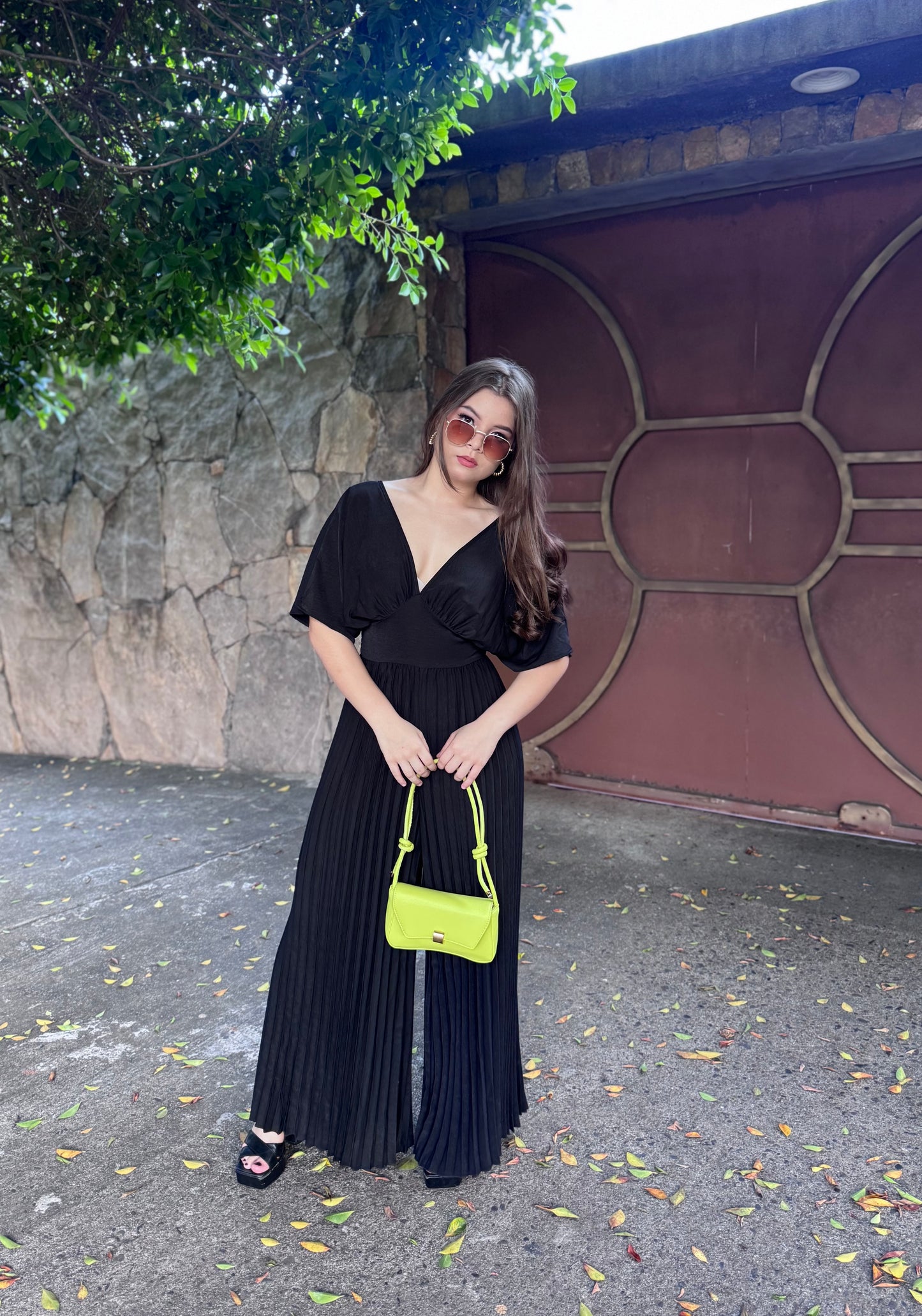 JUMPER PLISADO ELEGANTE