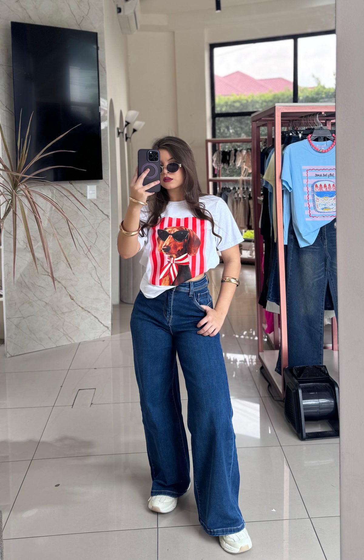 OVERSIZE ESTAMPADO DE PERRITO