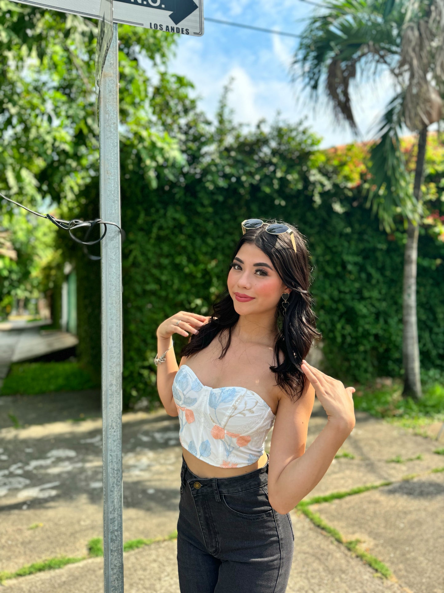 CORSET FLORAL