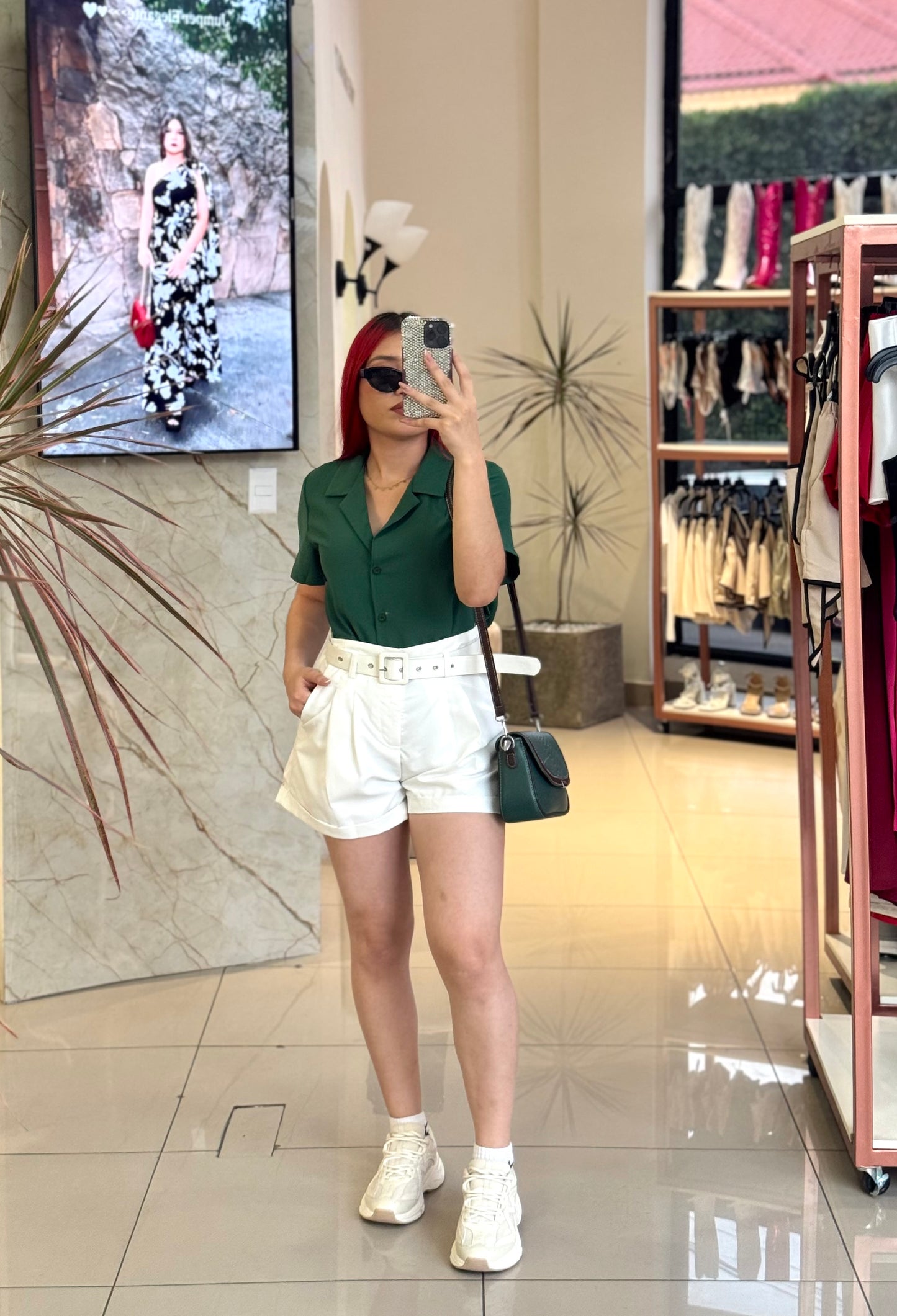 BLUSA BOTÓN CASUAL