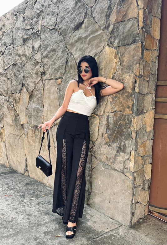 TOP FLOR CUELLO