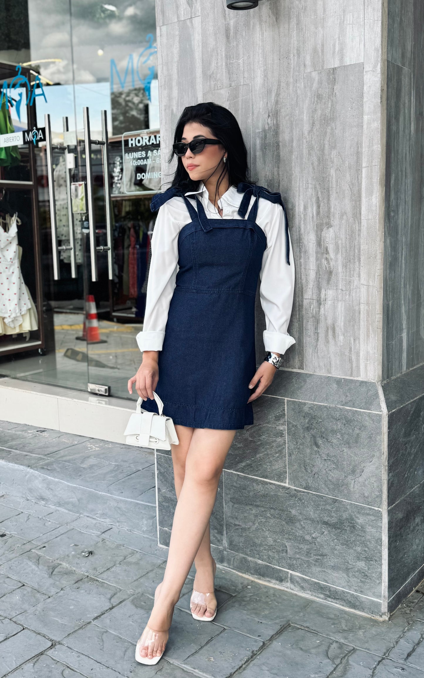 DENIM DRESS CHONGO