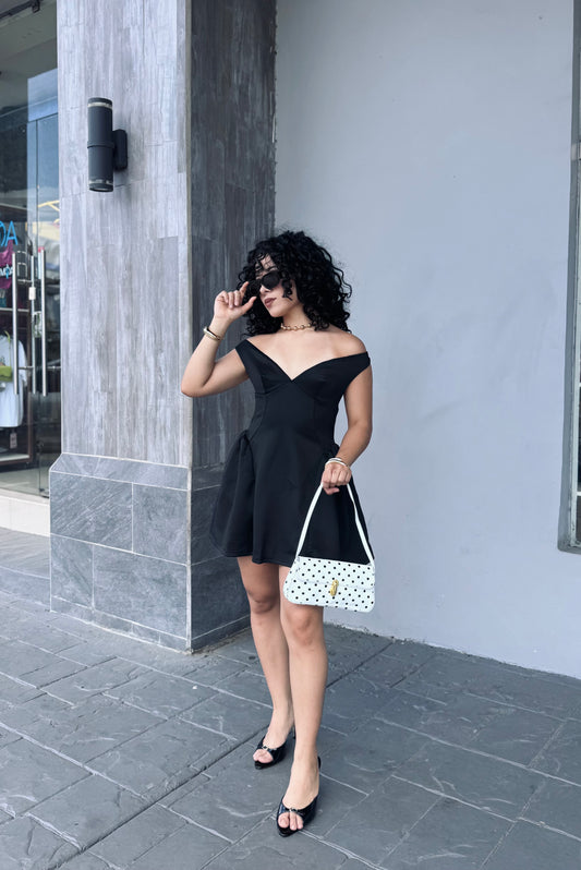 VESTIDO EFECTO GLOBO