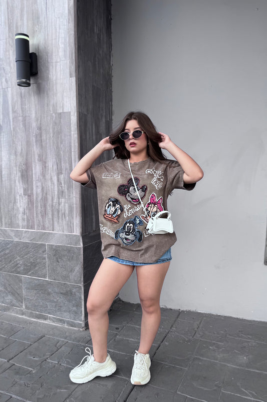 OVERSIZE VIRAL DE MICKEY (verde)