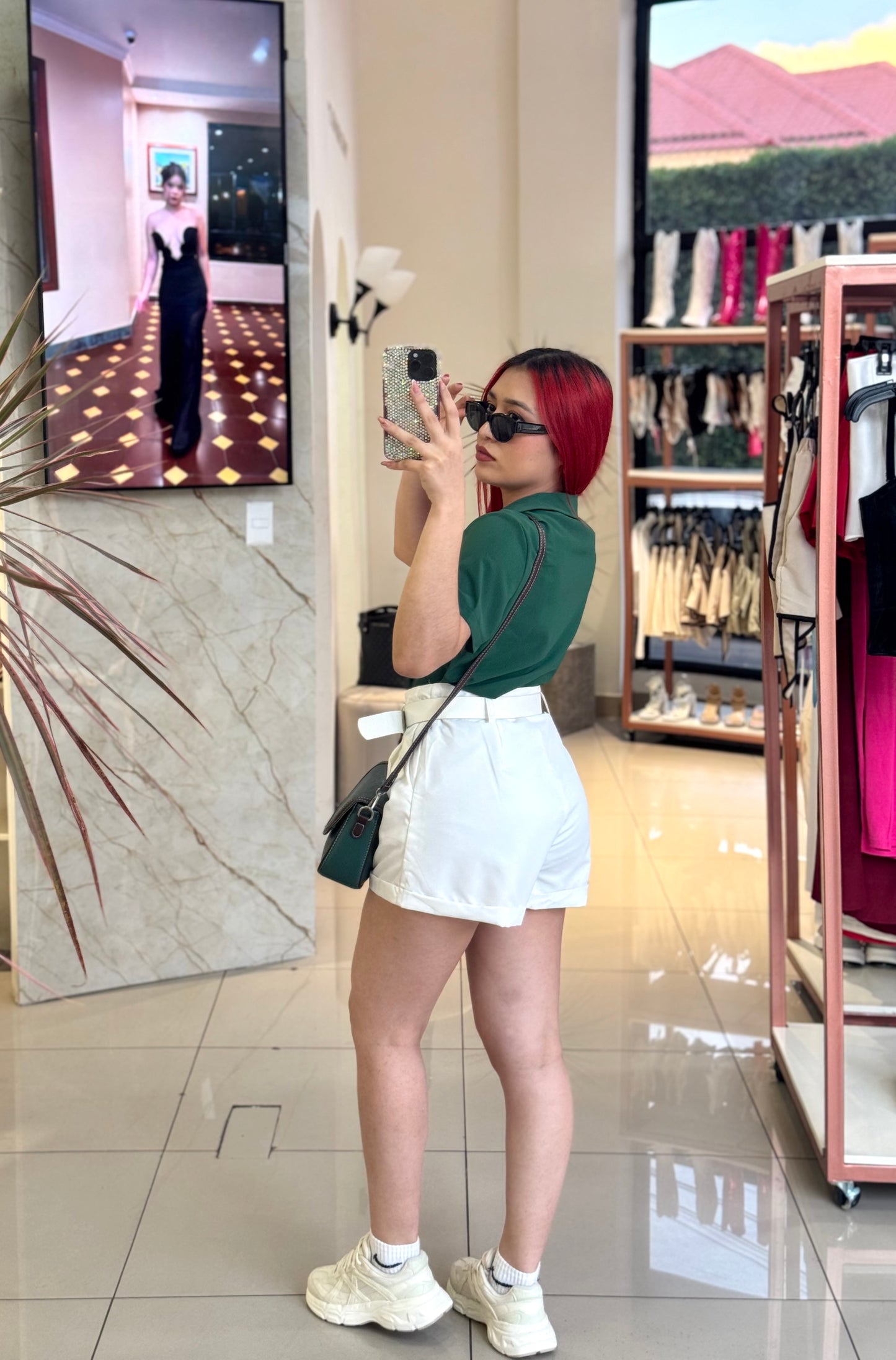 BLUSA BOTÓN CASUAL