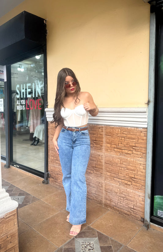 MOM JEANS RECTO