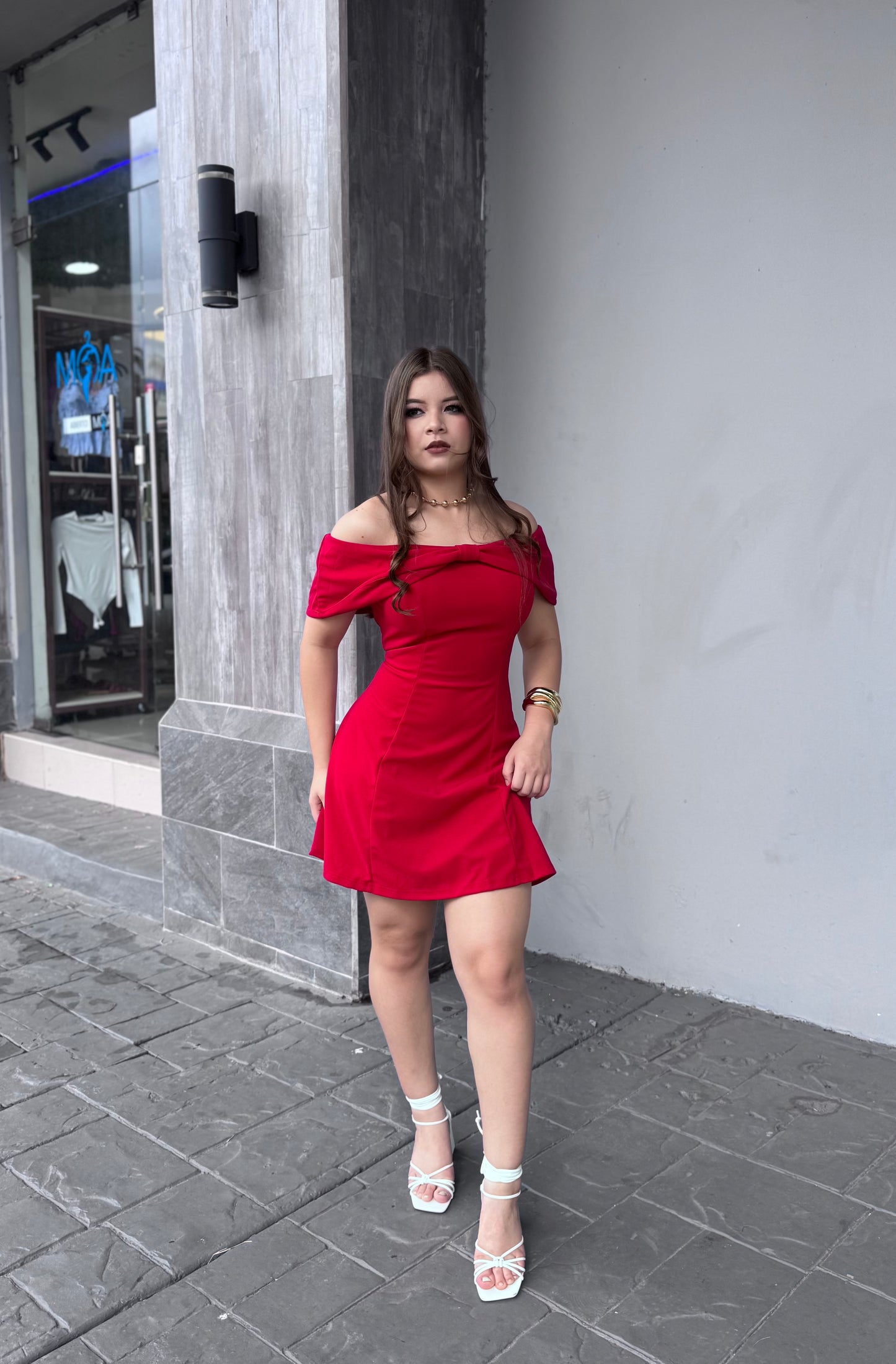 VESTIDO EFECTO CHONGO