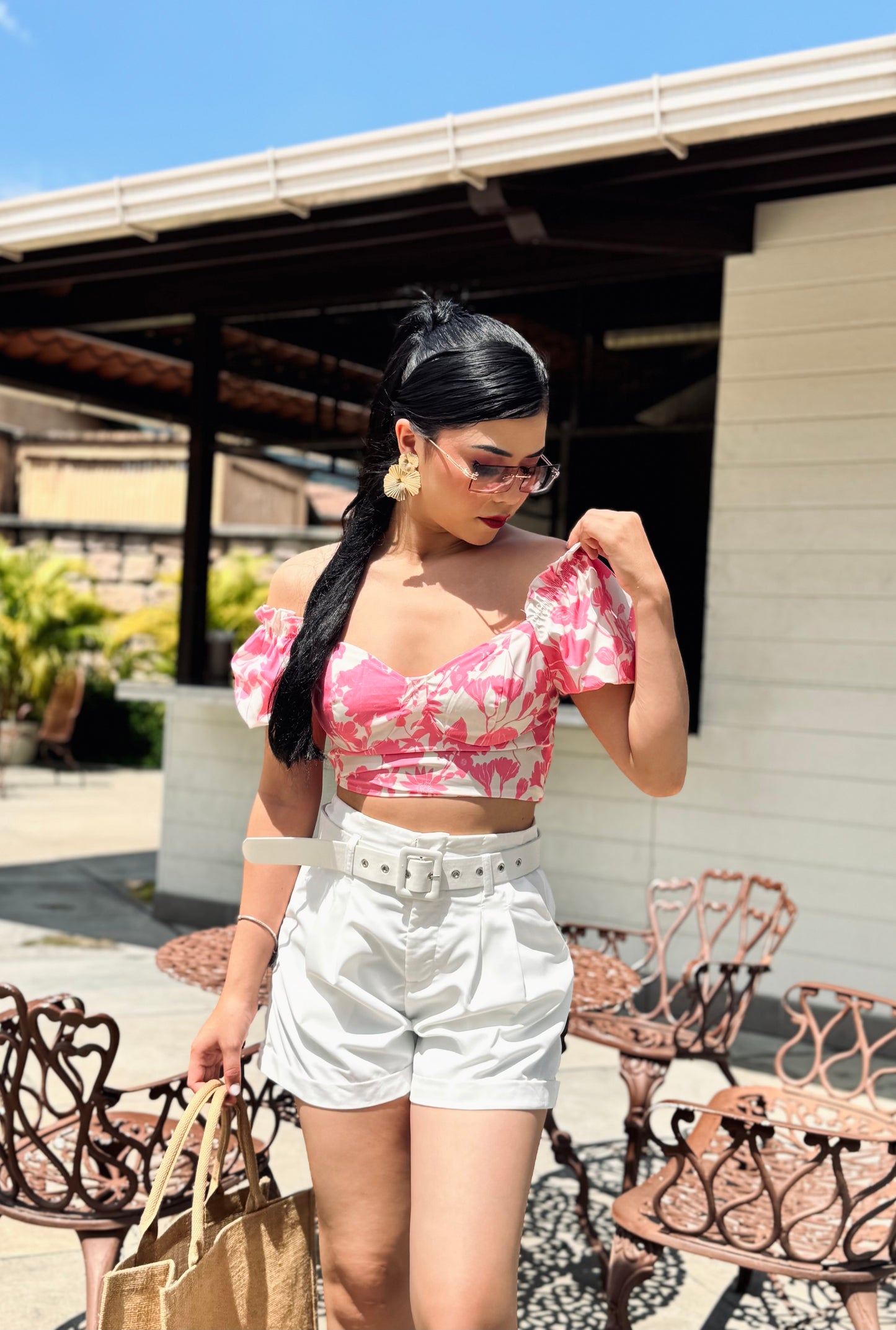 TOP MARGARITA FLORAL