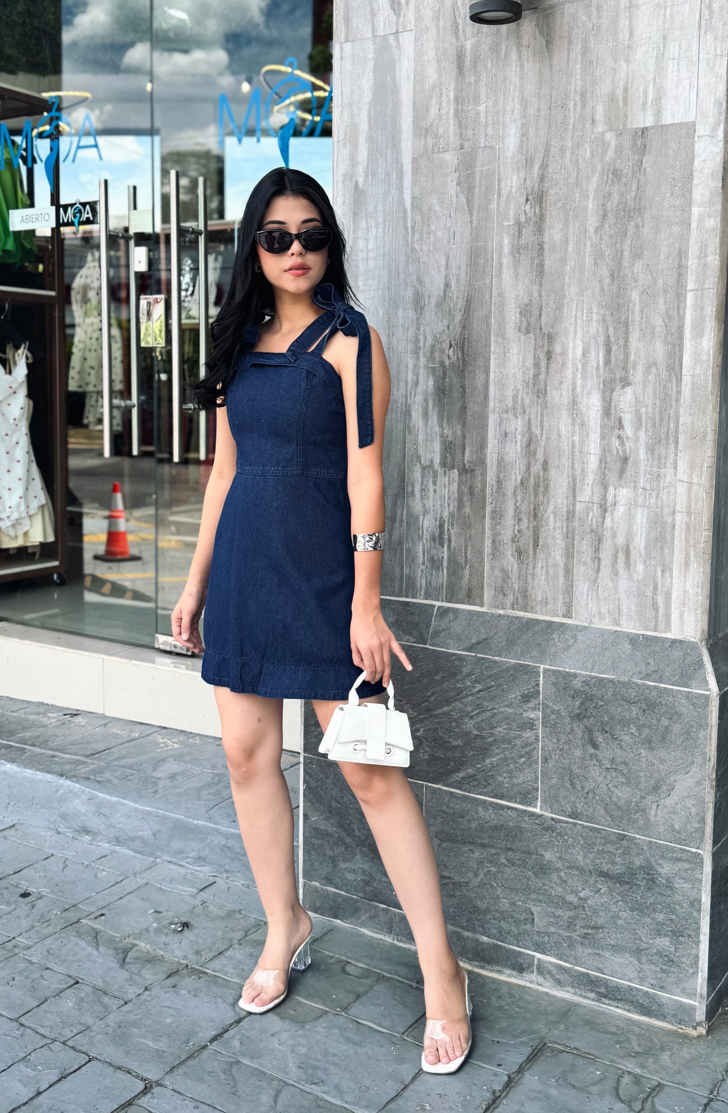 DENIM DRESS CHONGO