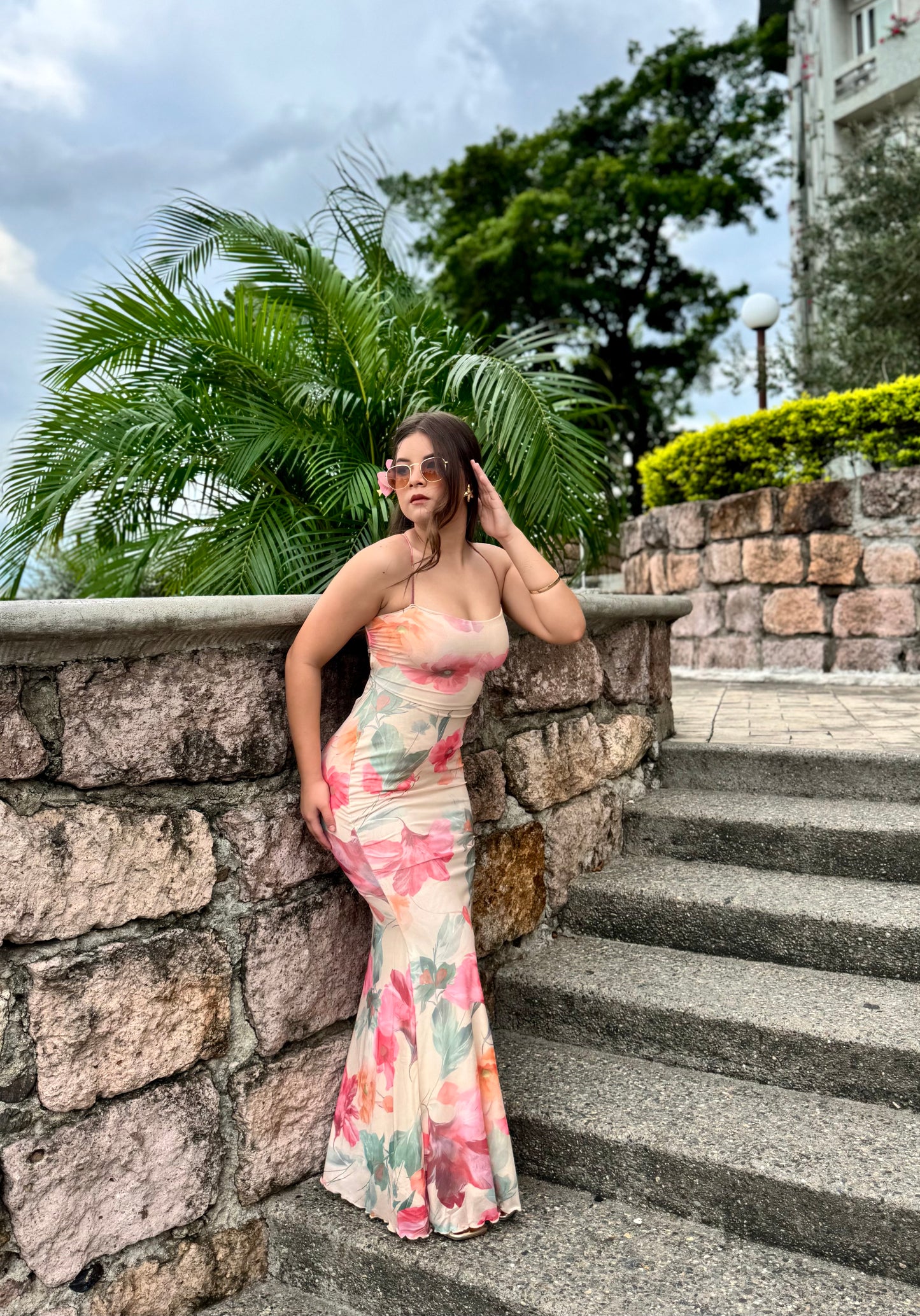 MAXI DRESS AMARRE FLORAL