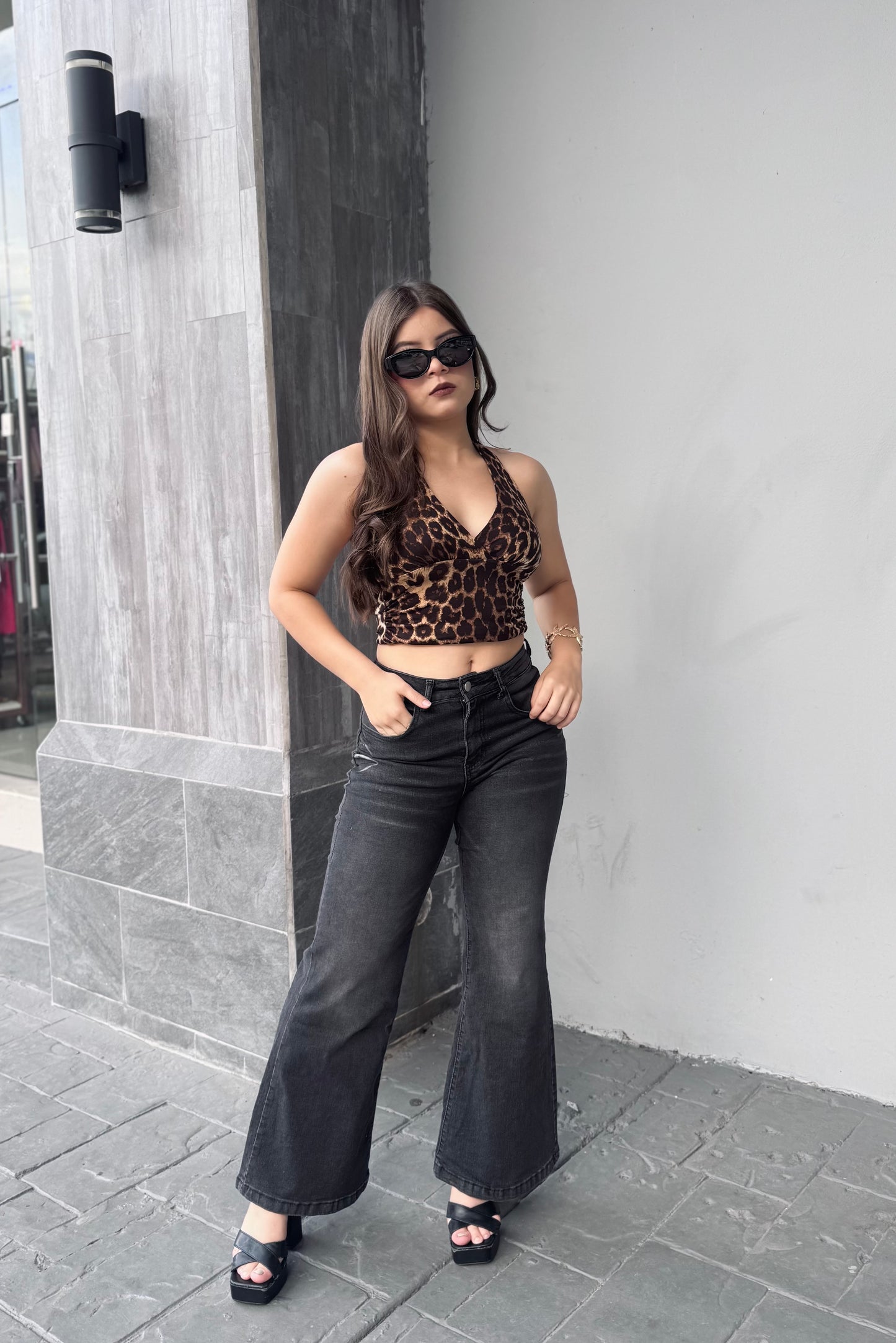 TOP ANIMAL PRINT